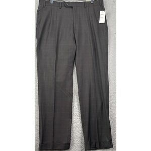 NEW Lauren Ralph Lauren Mens 36X30 Pants Dress Olive Wool Pleated 100% Authentic